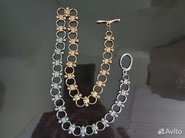 Колье галстук, чокер, браслет в одном