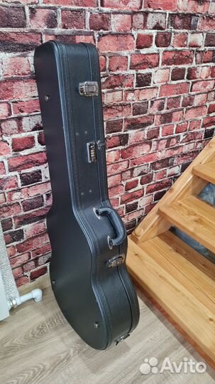Гитара ученическая мастеровая + кожаный кейс