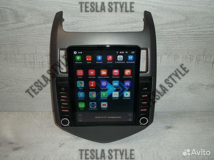 Магнитола Chevrolet Aveo T300 Tesla Android GPS