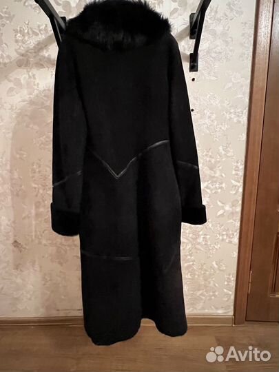 Дубленка натуральная женская 46