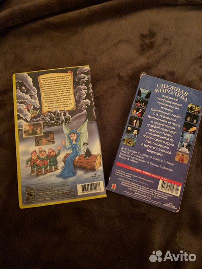 Видеокассеты мультфильмы