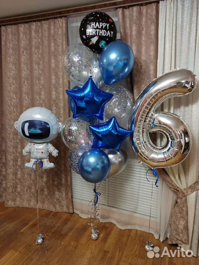 Воздушные шары, гелевые, доставка Тольятти