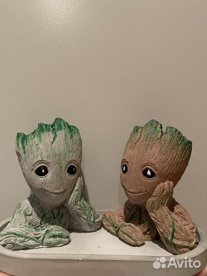 Фигурка грут, марвел, кашпо, на подарок