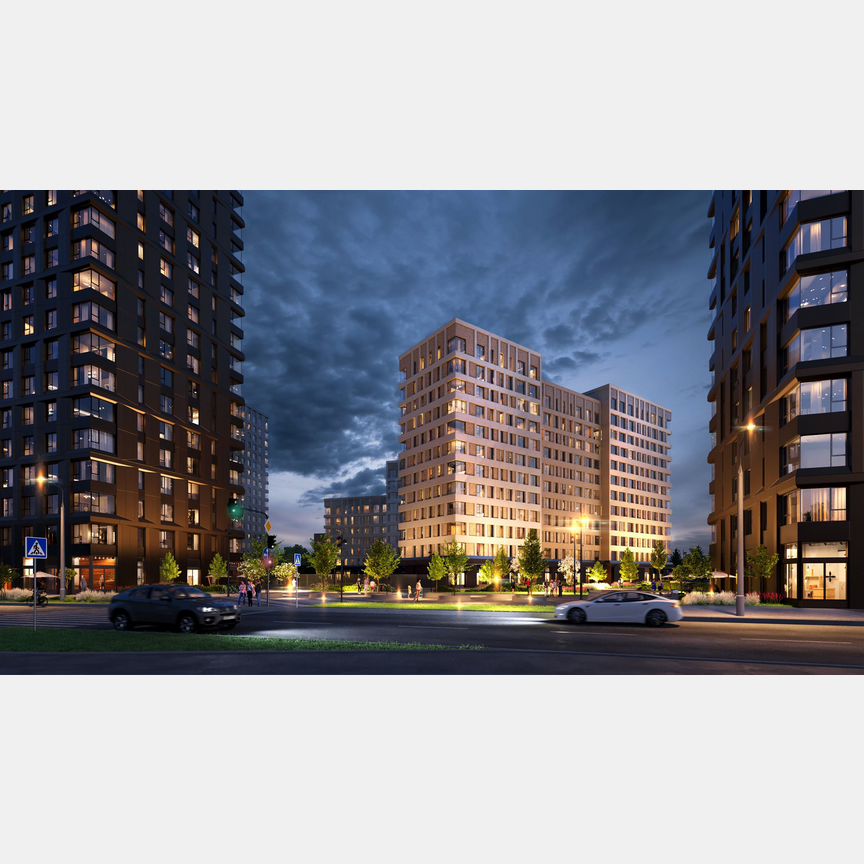 1-к. квартира, 45 м², 4/28 эт.