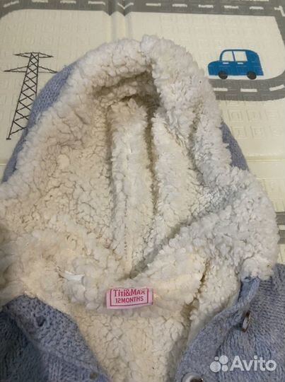 Вязанный комбинезон детский