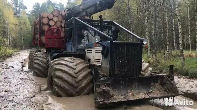 Водитель на лесовоз Т-150К с манипулятором
