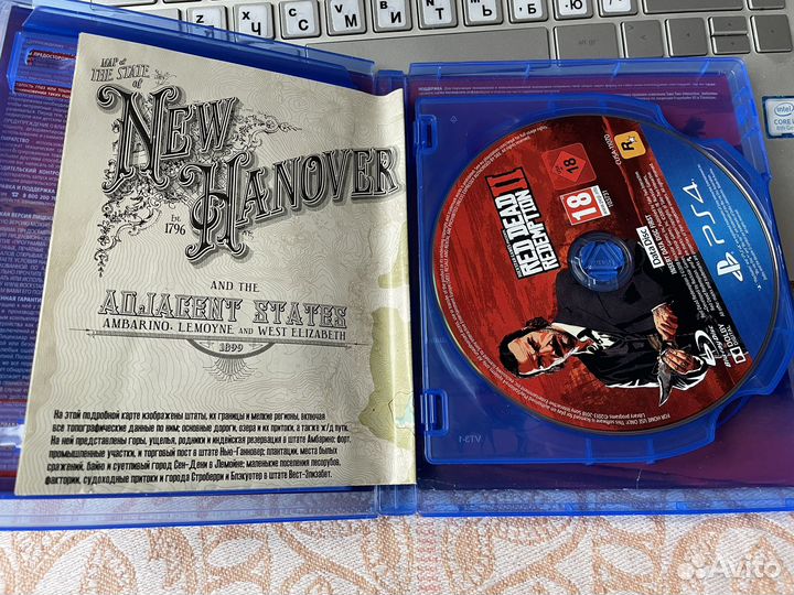 Red dead redemption 2 ps4 диск