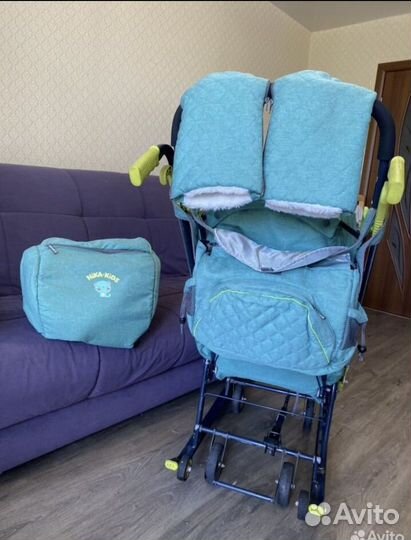 Санки-коляска Ника 7-3