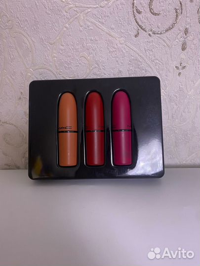 Набор MAC Shiny Pretty Things Lip Trio Kit