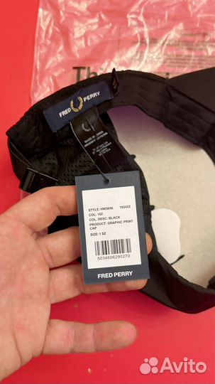 Бейсболка fred perry новая, с биркой, оригинал