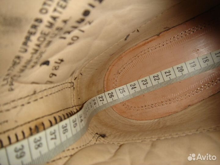 Винтажные американские армейские ботинки 39-40 р-р