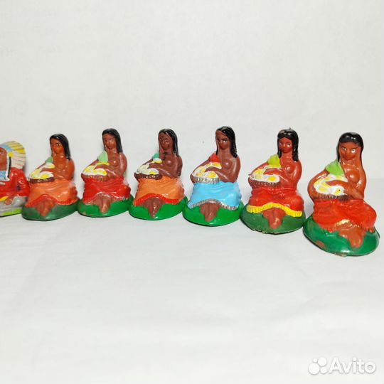 Солдатики индейцы ГДР