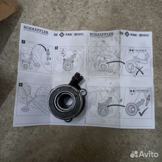 Выжимной подшипник opel zafira a