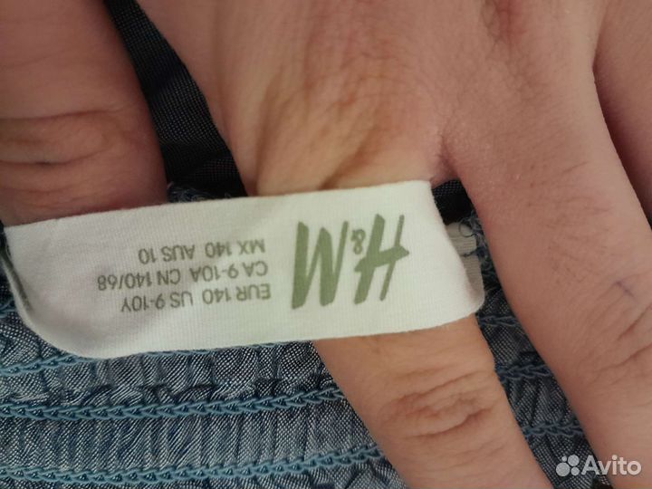 Блузка для девочек 140, H&M