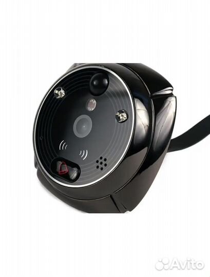 Дверной Wi-Fi видеозвонок iHome4 серебро