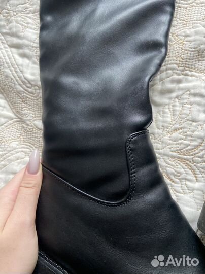 Сапоги ботфорты зимние 39