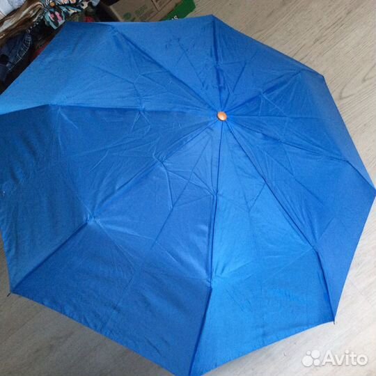 Зонт синий