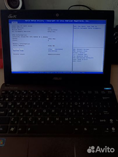 Нетбук Asus Eee PC 1025C