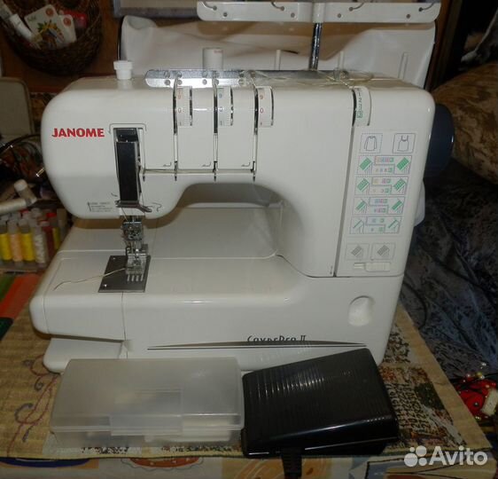 Распошивальная машина Janome cover pro 2