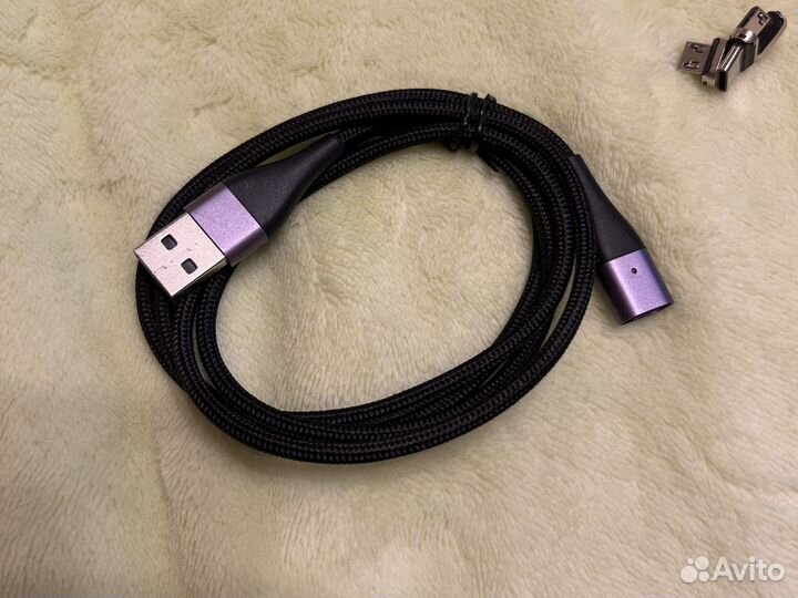 Кабель USB-C Micro USB магнитный
