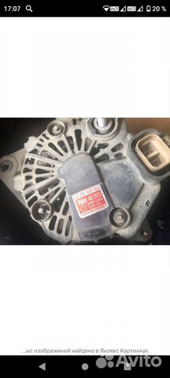 Генератор Hyundai Tucson