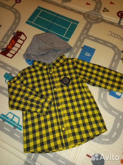 Новая рубашка для мальчика 92