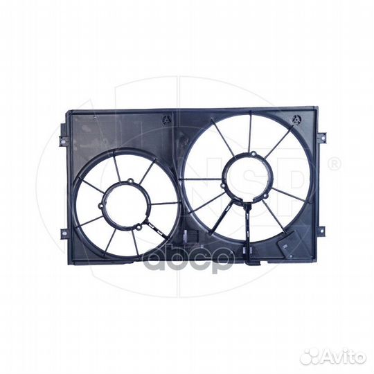 Диффузор вентиляторов охлаждения octavia A5 08-13