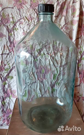 Стеклянные бутыли 20л для вина советские