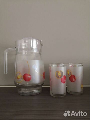 Набор кувшин и стаканы