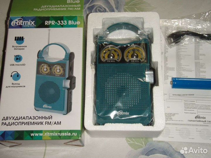 Радиоприемник новый Telefunken и Ritmix