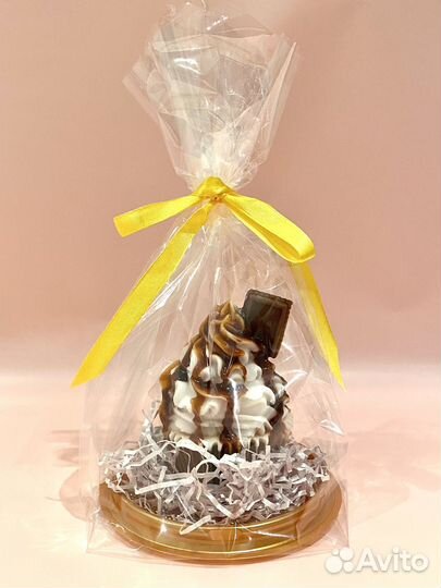 Мыло Кекс, шоколад, подарочный набор