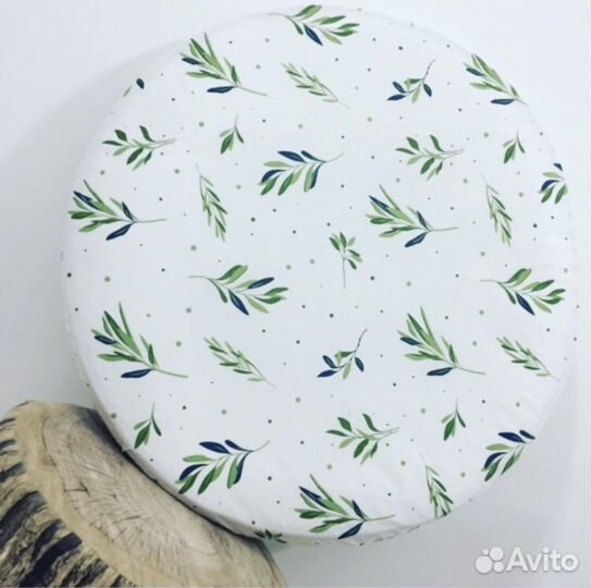 Круглый матрас 75*75 в кроватку Amoremio