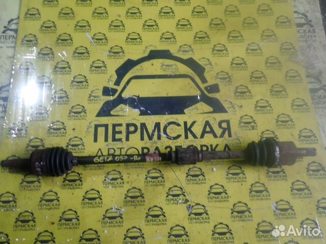 Полуось передняя правая для Hyundai Getz 2002-2010