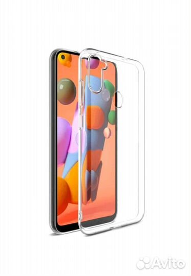 Чехол силиконовый для Samsung Galaxy A11