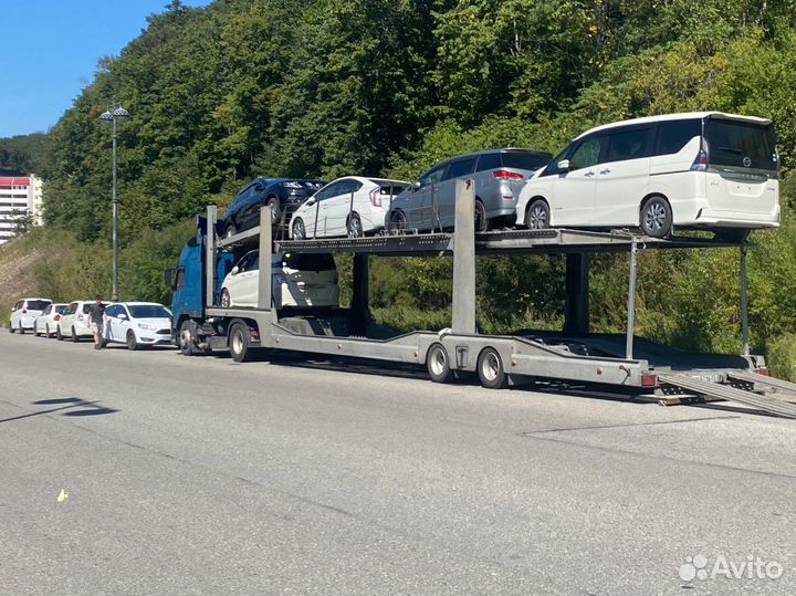 Доставка автомобилей на автовозе