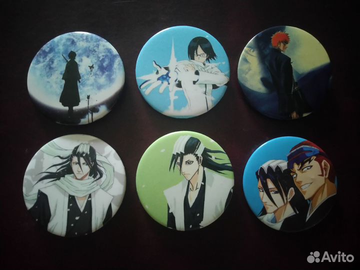 Значки из аниме Блич (Bleach)