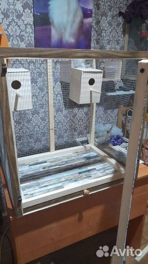 Клетка вольер стенды для попугаев, обезьян и собак