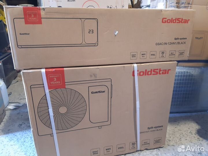 GoldStar 12. 09 чёрный и белый