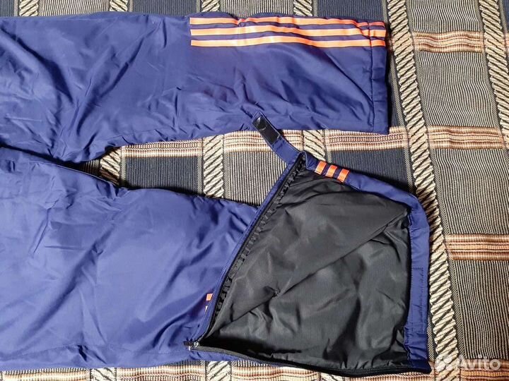 Штаны зимние разминочные adidas Сб.России D6 50p