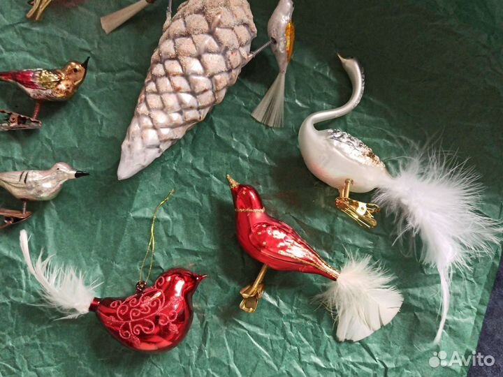 Ёлочные игрушки Германия гдр