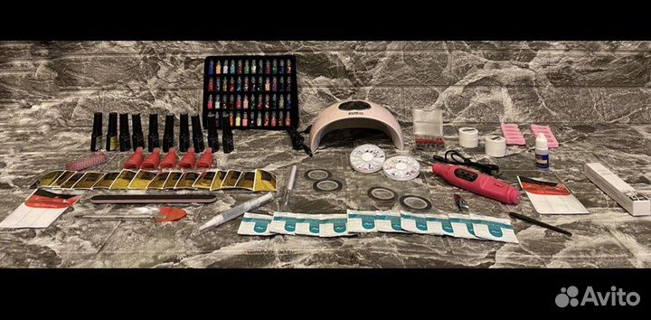 Новый набор для маникюра педикюра наращивания