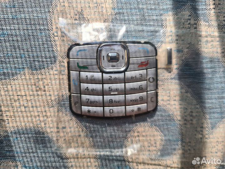 Клавиатура Nokia n70 silver