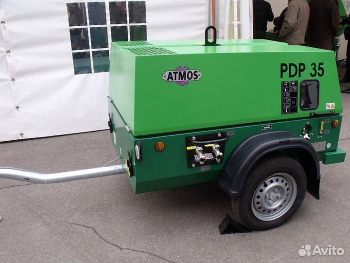 Дизельный передвижной компрессор Atmos PDP / PDK