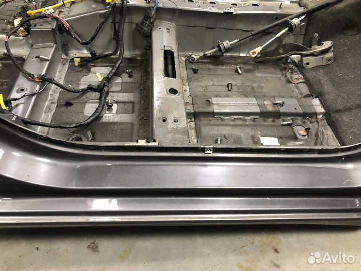 Порог со стойкой правый Kia Rio 3 UB 2011-2017