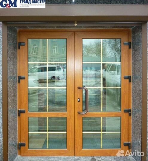 Двери пвх штульповые