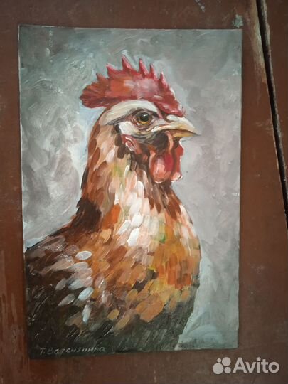 Картина акрилом 