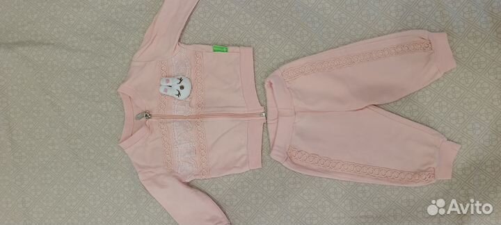 Детская одежда для девочек 10 костюмов за 1100