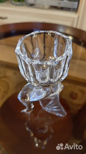 Гусь хрустальный рюмка