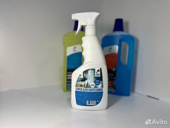 Моющее средство для сантехники GAS Спрей 500 мл