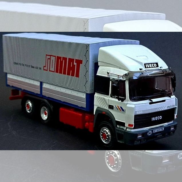 Грузовик Iveco TurboStar 190.48 Somat 1:43 DeA